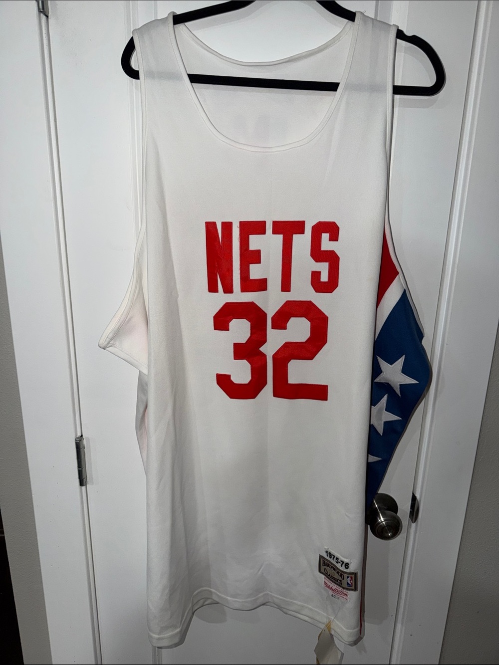 BNWT Hardwood Classics “Dr J” Erving 1975-1976 Jersey